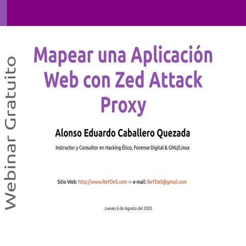 Zed Attack Proxy | PDF