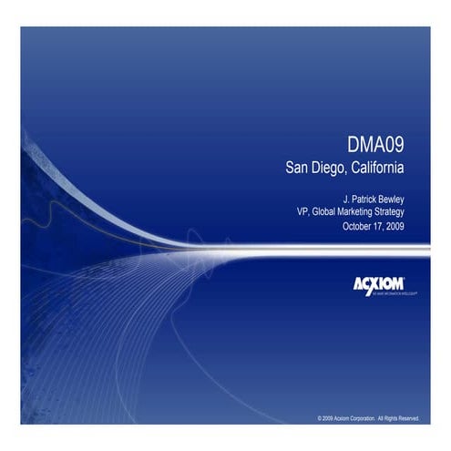 Media Mix Optimization - The Starting Point for Customer-Centric Communications