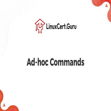 Essential Ad-hoc Commands in Ansible - RHCE.pdf