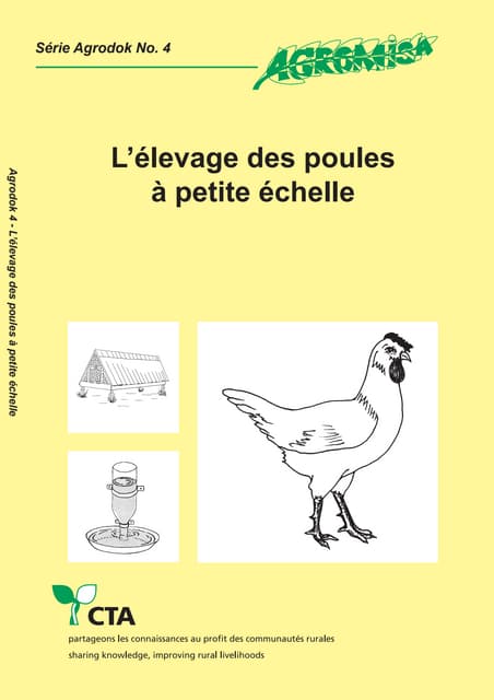 Manuel du0027aviulture de poulet de chair