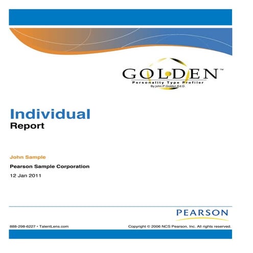 golden-sample-report 2 copy | PDF