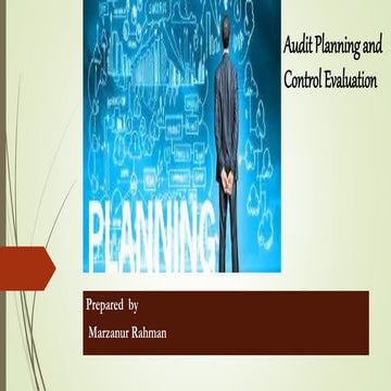 Presentation 2 - Planning and Internal Control Evaluation