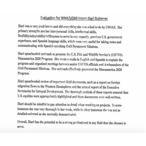 VSFS Letter of Reference | PDF