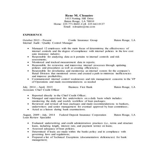 Bryant Williams resume | DOC