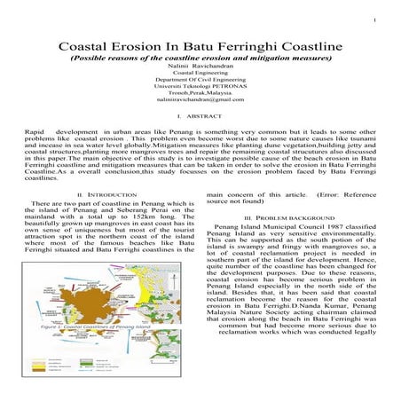 Geography SBA | PDF