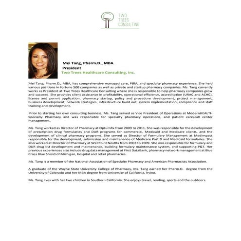 Mei Tang Bio TTC | PDF
