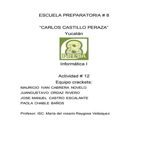 Actividad de aprendizaje 12