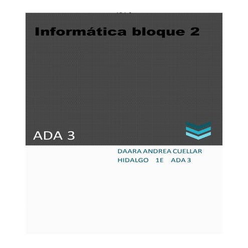 Ada 3 informatica