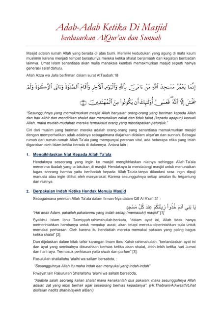 Adab –adab di sekolah slide | PPT