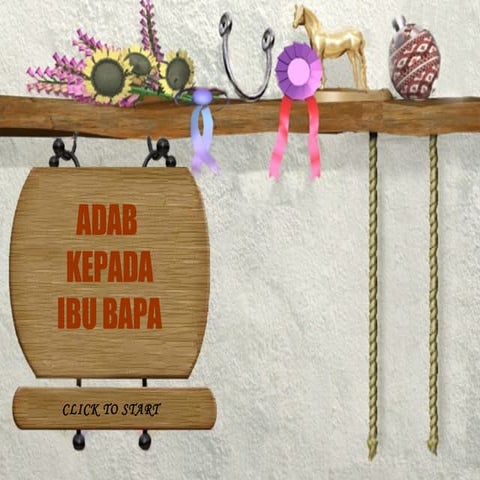 Adab Kepada Ibu Bapa K7
