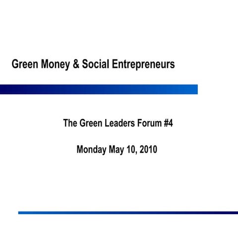 Adachi green money & social entrepreneurs.v02