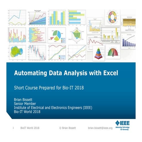 Automating Data Analysis with Excel Bio-IT World 2018 | PDF ...