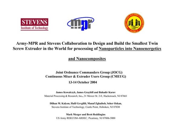 04 - Army-MPR and Stevens Collaboration to Design and Build the Smallest Twin...