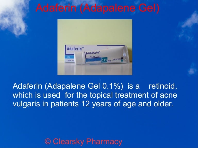 adaferin adapalene gel aclene gel
