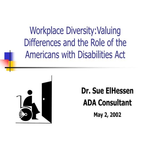 ADA TITLE I for Employers | PPT