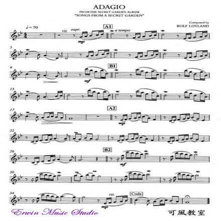Adagio violin | PDF