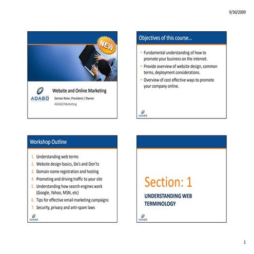 Adago Marketing Weband Online