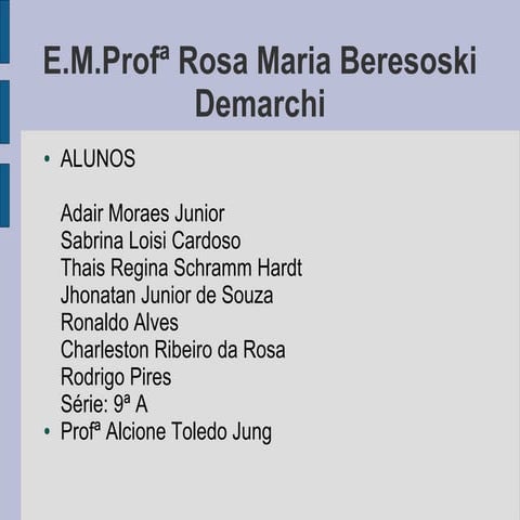 Apresentação - Portugal