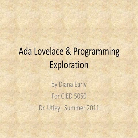 Ada lovelace