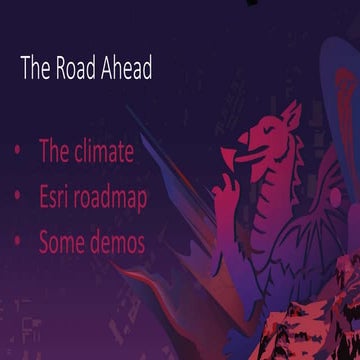 Esri UK Road Ahead Welsh Conference