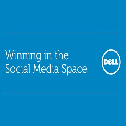 Adam Brown, Head of Interactive Marketing, Dell at Social Media Influence