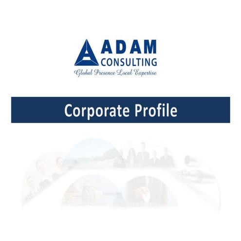 Adam consulting corporate profile