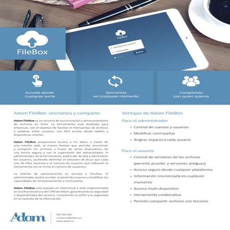 DataBOX by Adam - EN | PDF