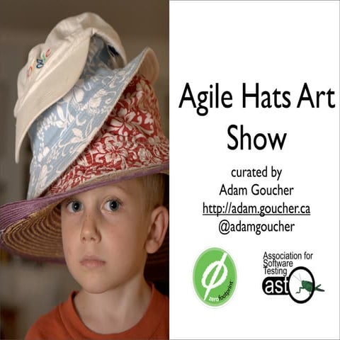 Agile Hats Art Show