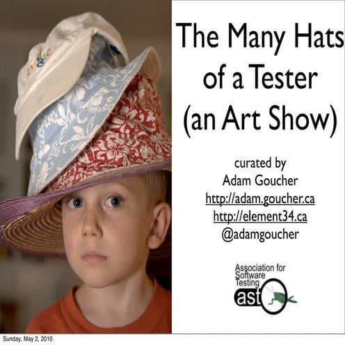 The Many Hats of a Tester