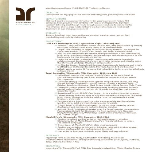 amd resume 15 | PDF