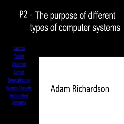 Adam richardsons p2 unit 3