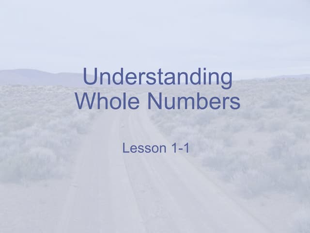 Ordering and Comparing Numbers (Math 4) | PPTX