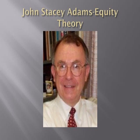 Adams equity theory