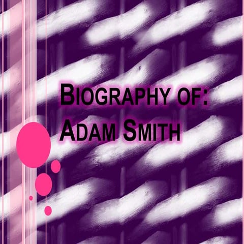 Adam Smith Economics