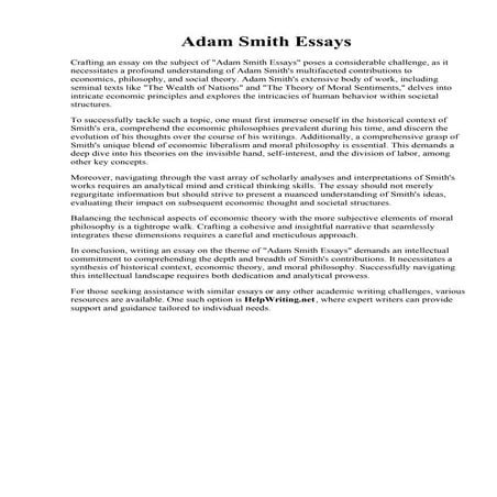 Adam Smith Essays.pdf