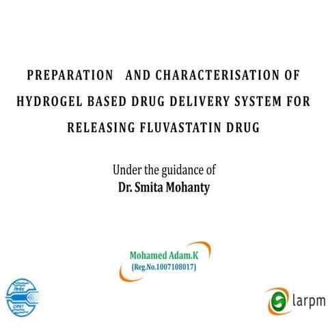 Hydrogel Drug Delivery System 