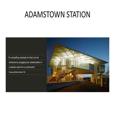 Adamstown station slides