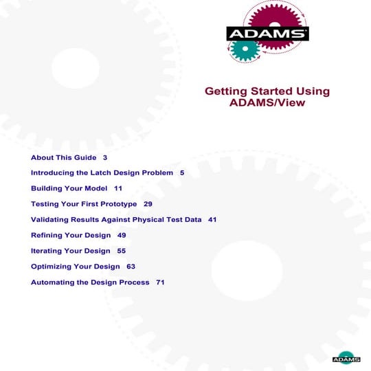 Adamstutorial | PDF