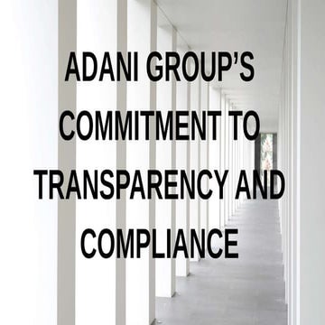 Adani Group’s Core Values | PPTX
