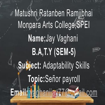 Adaptability Skills: Lessons from “Señor Payroll”