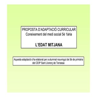 Adaptació edat mitjana (primària).ppt