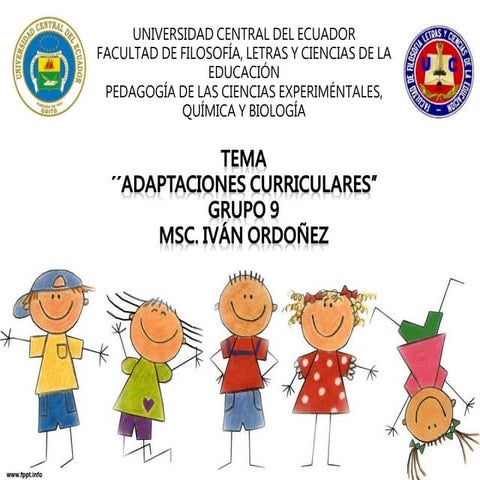 Adaptaciones curriculares 