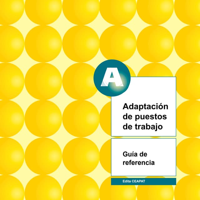 Adaptación puestos de trabajo. Guía de referencia