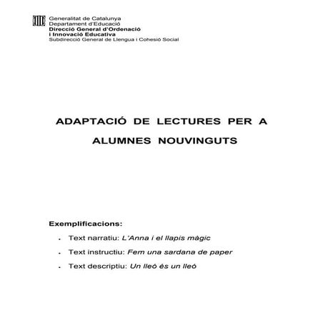 Adapta lectures