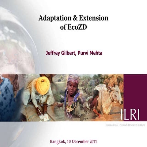 Adaptation and extension of EcoZD