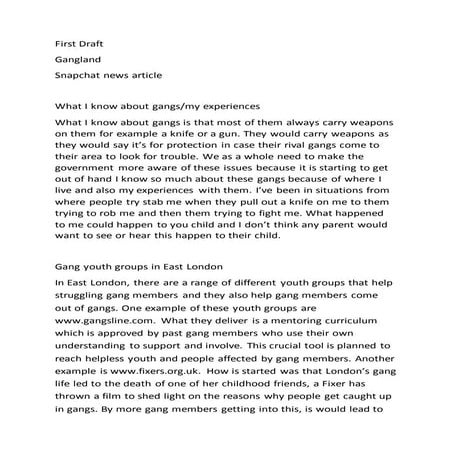 Adapted version   snapchat news article