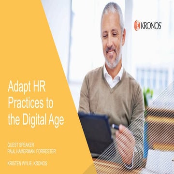 Adapt HR Practices to the Digital Age