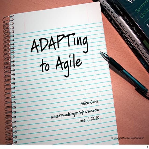 ADAPTing to Agile Development