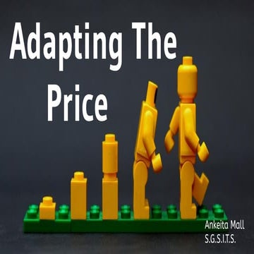 How should a company adapt prices to meet varying circumstances and opportuni...