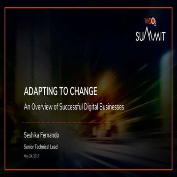Adapting to change: An Overview of Successful Digital Businesses
